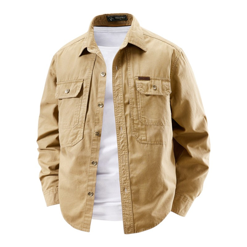 VELLANE | CHEMISE UTILITAIRE À MANCHES LONGUES POUR HOMME