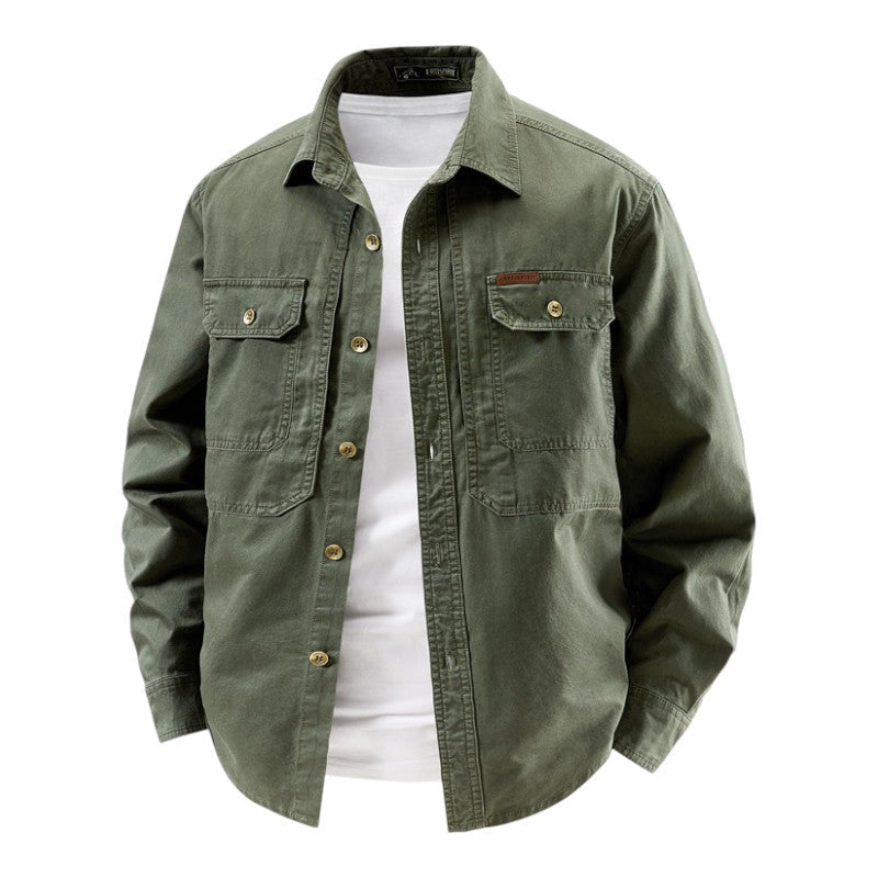 VELLANE | CHEMISE UTILITAIRE À MANCHES LONGUES POUR HOMME