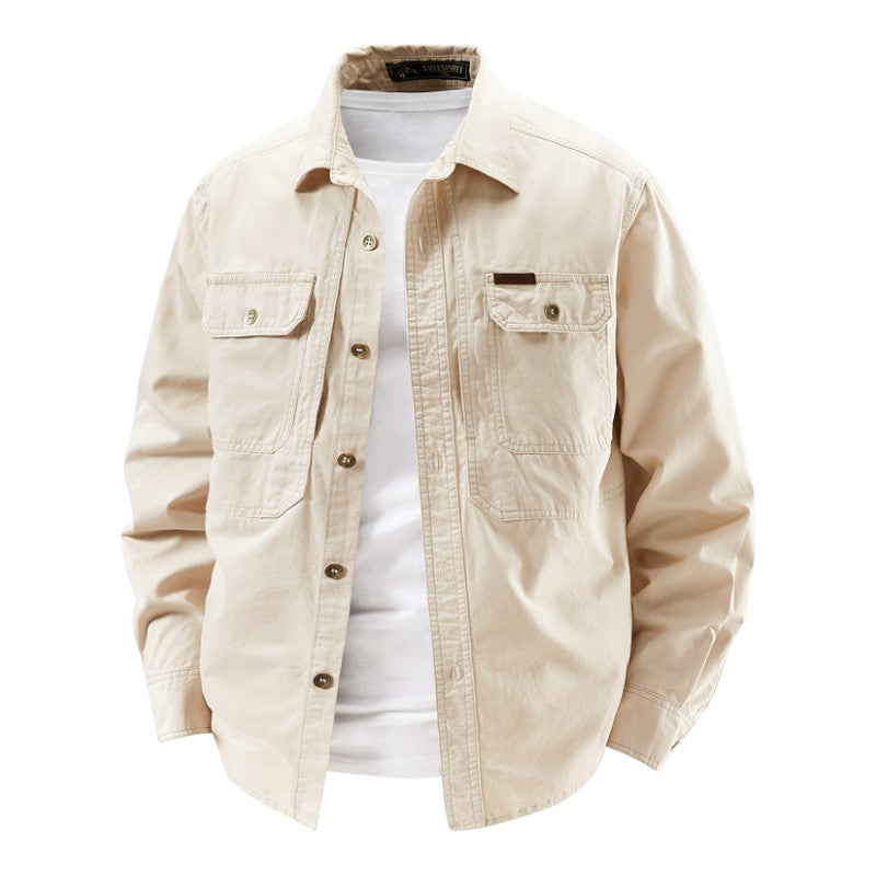 VELLANE | CHEMISE UTILITAIRE À MANCHES LONGUES POUR HOMME