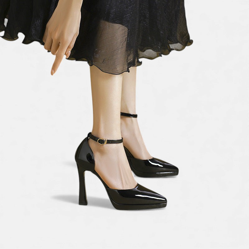 Evette™ | Talons en Cuir