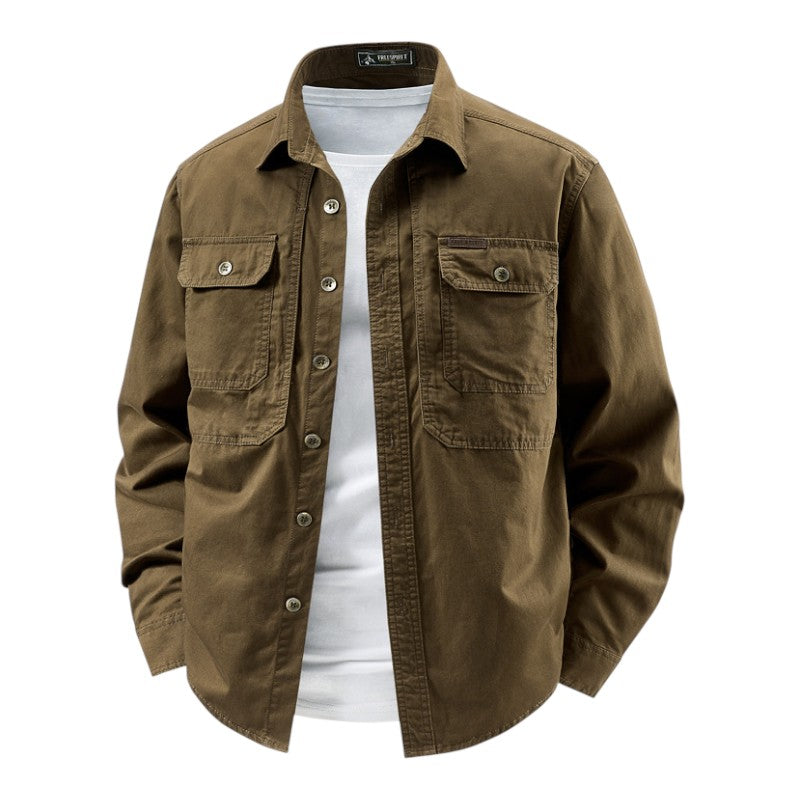 VELLANE | CHEMISE UTILITAIRE À MANCHES LONGUES POUR HOMME