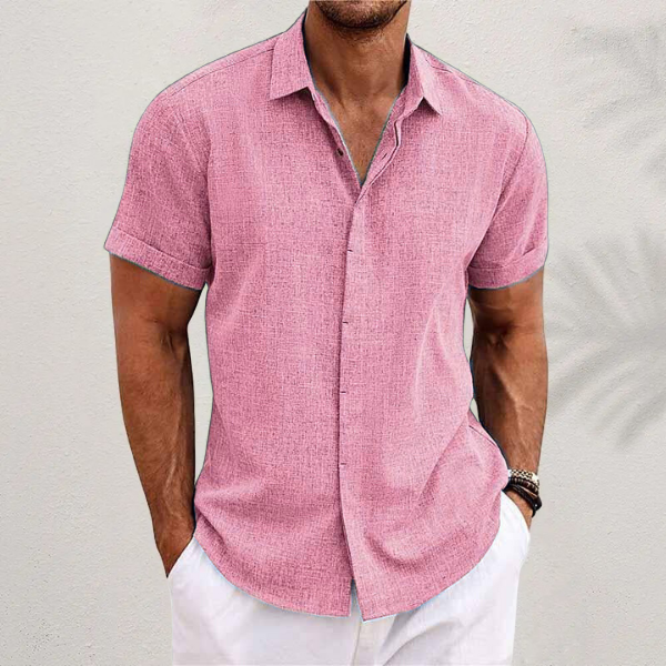Vellane | Chemise Manches Courtes Texturée pour Homme Laurent