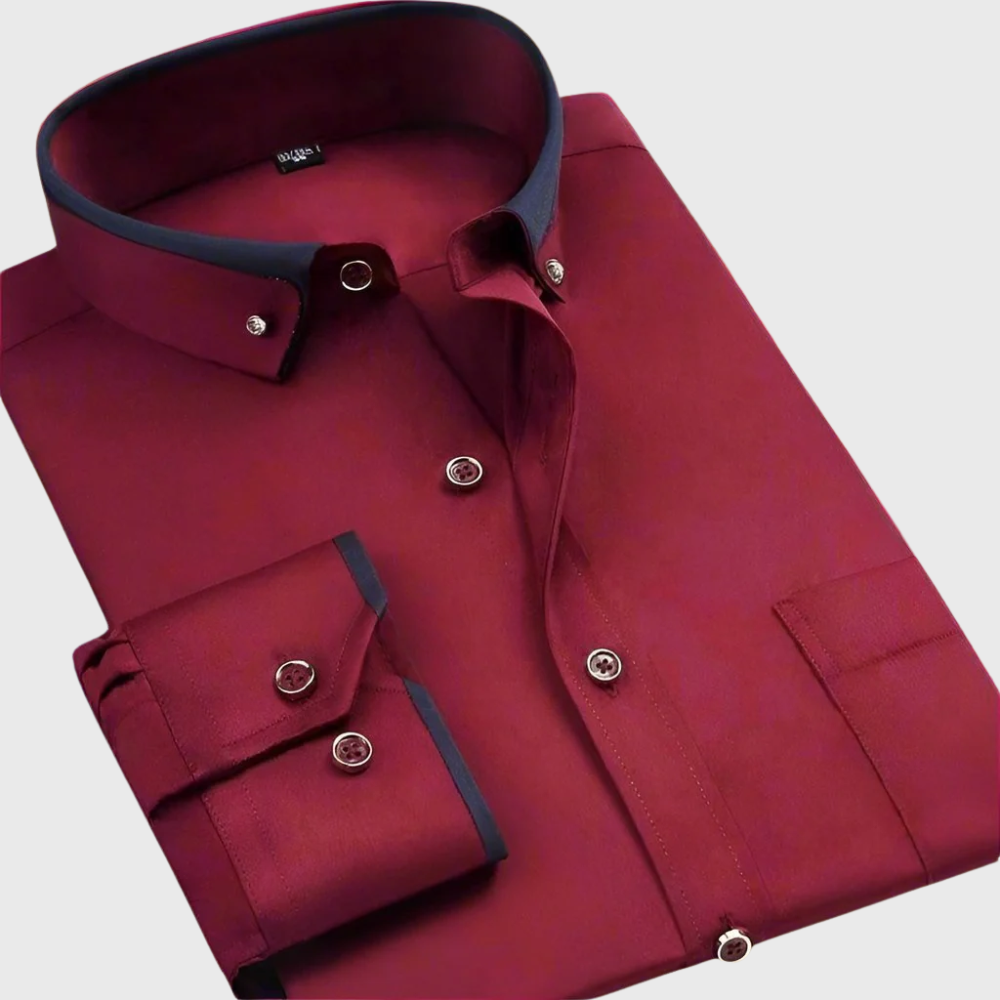 VELLANE | CHEMISE CLASSIQUE À MANCHES LONGUES POUR HOMME