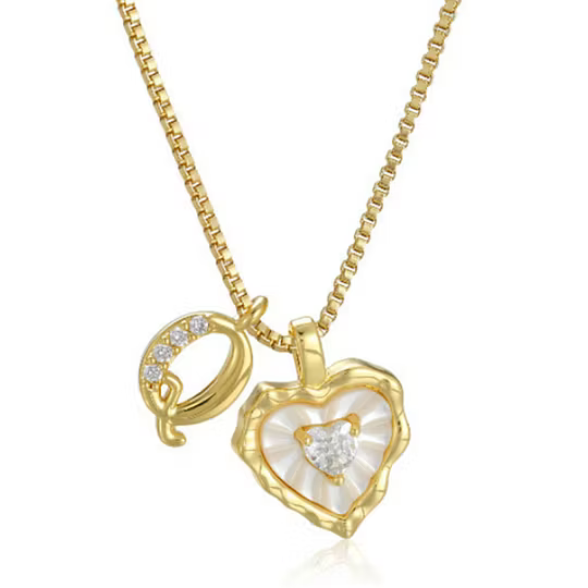 Élisara™ — Collier cœur personnalisé élégance éternelle
