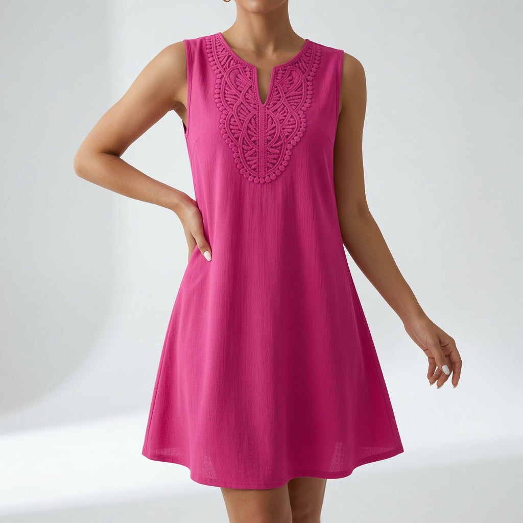 Lunésia™ — Robe bohème fluide élégance estivale