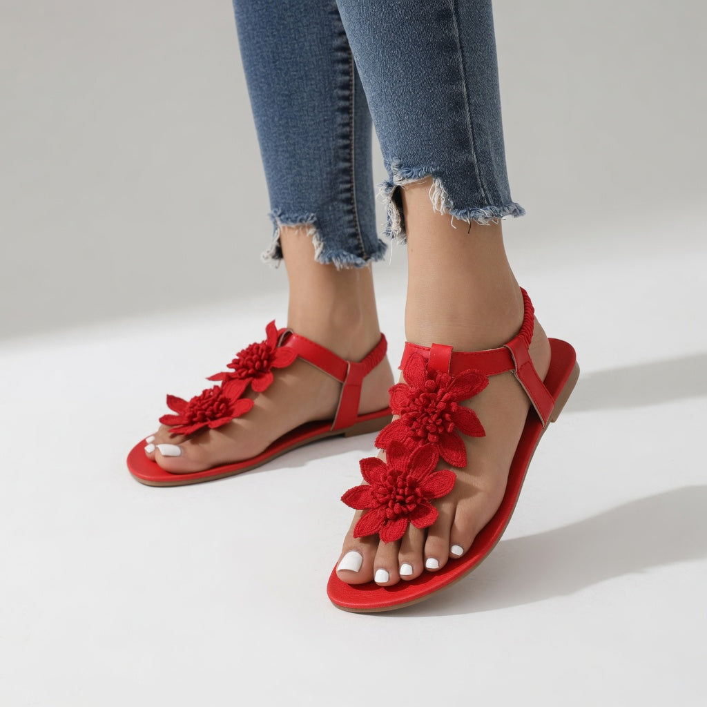 Lysoréa™ — Sandales florales ergonomiques confort estival