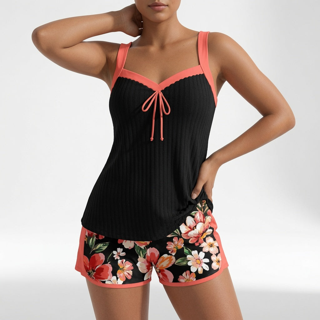 Sylvéanne™ — Ensemble pyjama estival confortable élégant