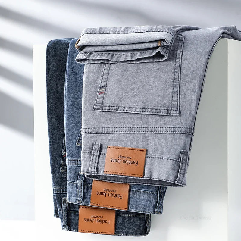 Vellane | Pantalon Droit Effet Jean pour Homme Julien