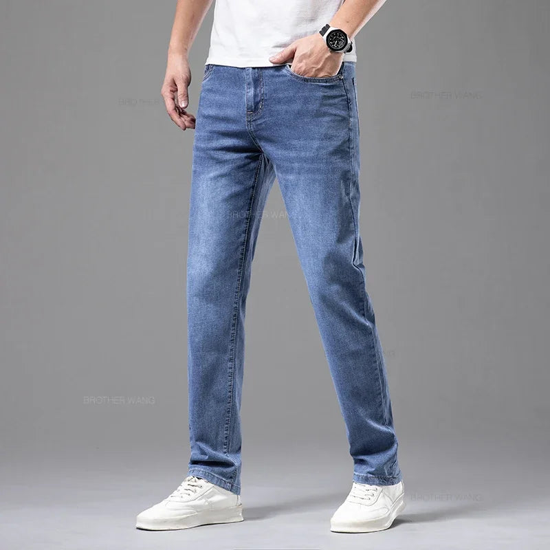 Vellane | Pantalon Droit Effet Jean pour Homme Julien