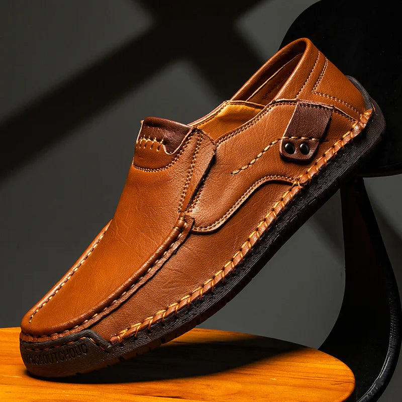 Vellane | Mocassins à Surpiqûres pour Homme Michel