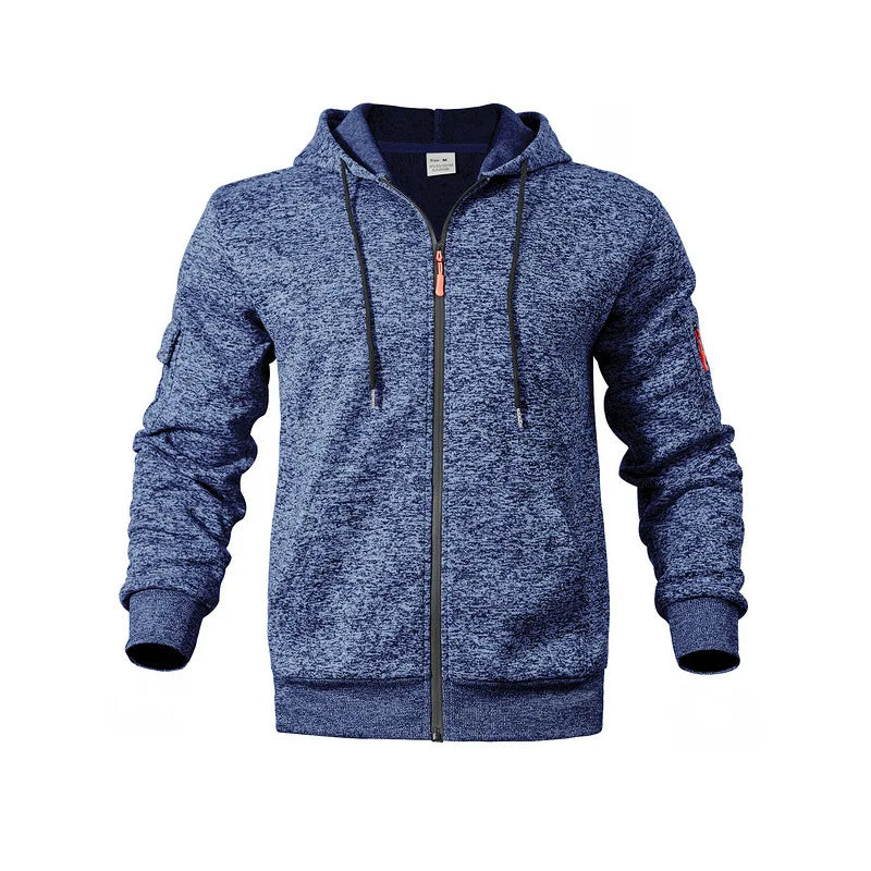 Vellane | Veste Zippée à Capuche pour Homme Éric