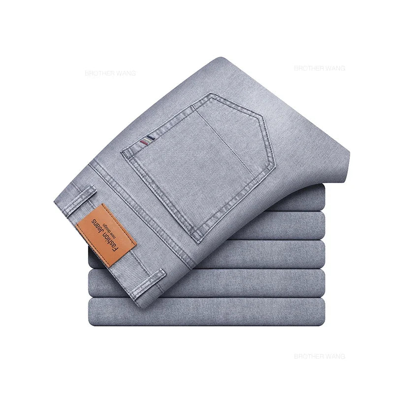 Vellane | Pantalon Droit Effet Jean pour Homme Julien