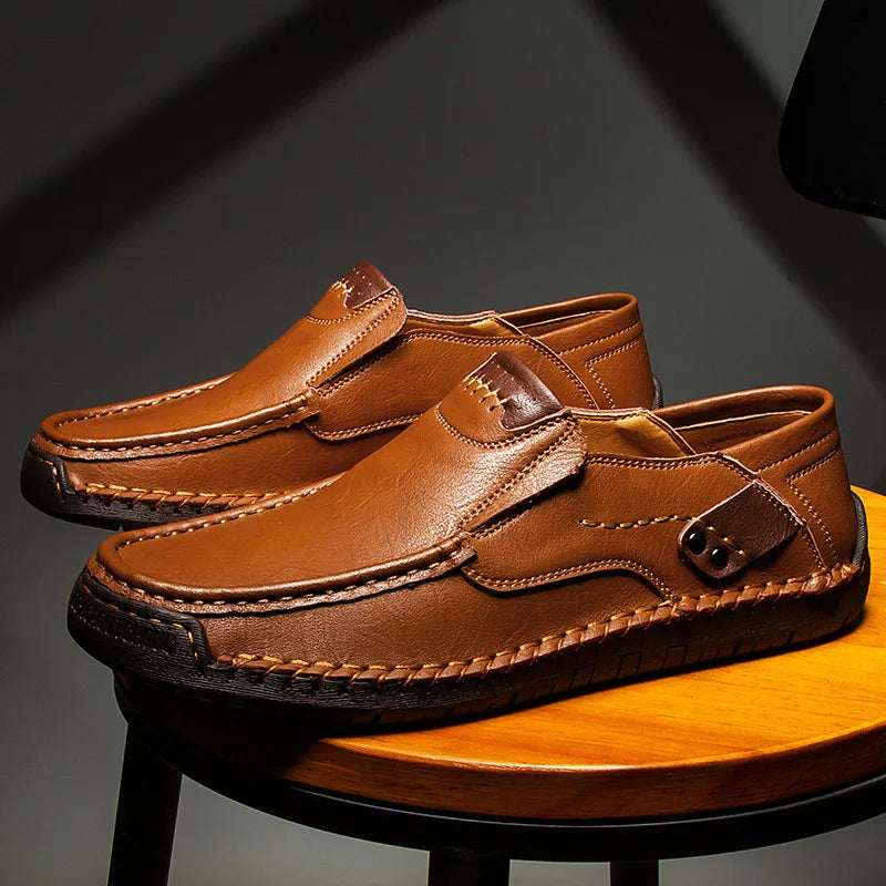 Vellane | Mocassins à Surpiqûres pour Homme Michel