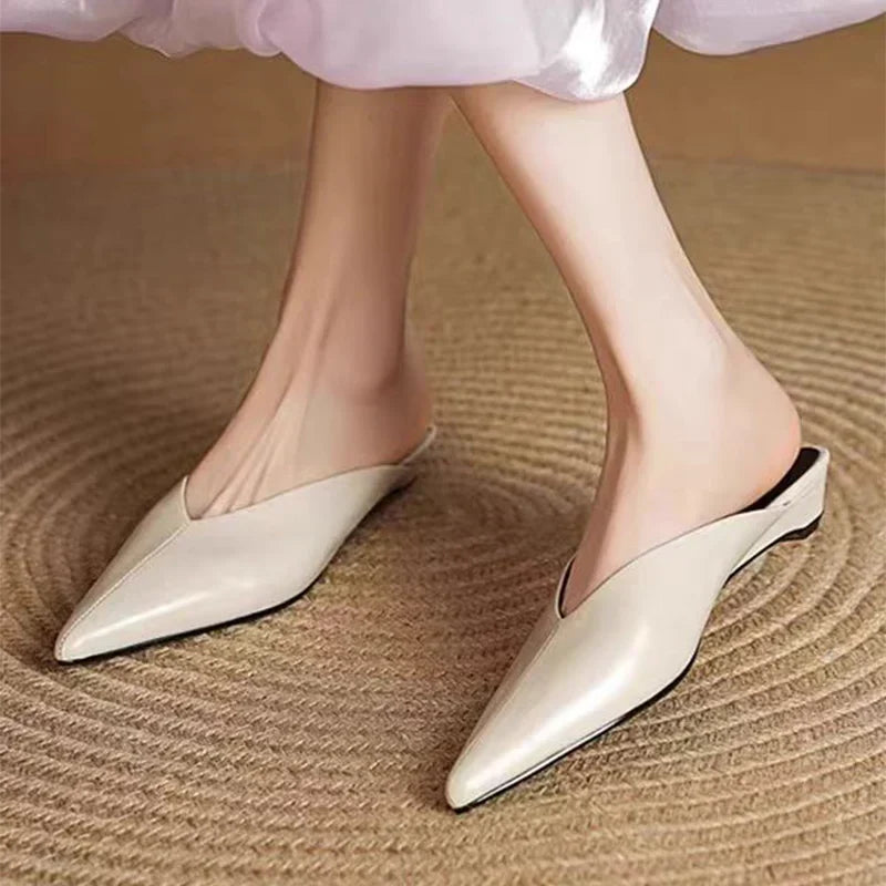 Bruna | Mules à Pointe Aiguisée
