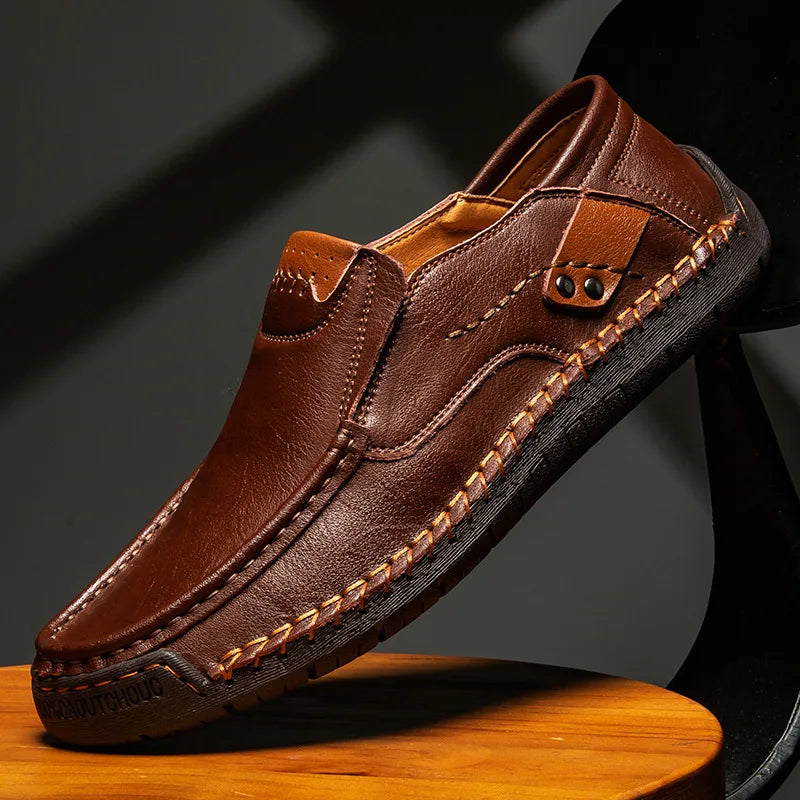 Vellane | Mocassins à Surpiqûres pour Homme Michel