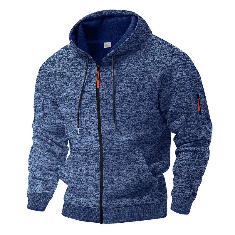 Vellane | Veste Zippée à Capuche pour Homme Éric