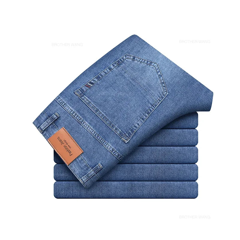Vellane | Pantalon Droit Effet Jean pour Homme Julien