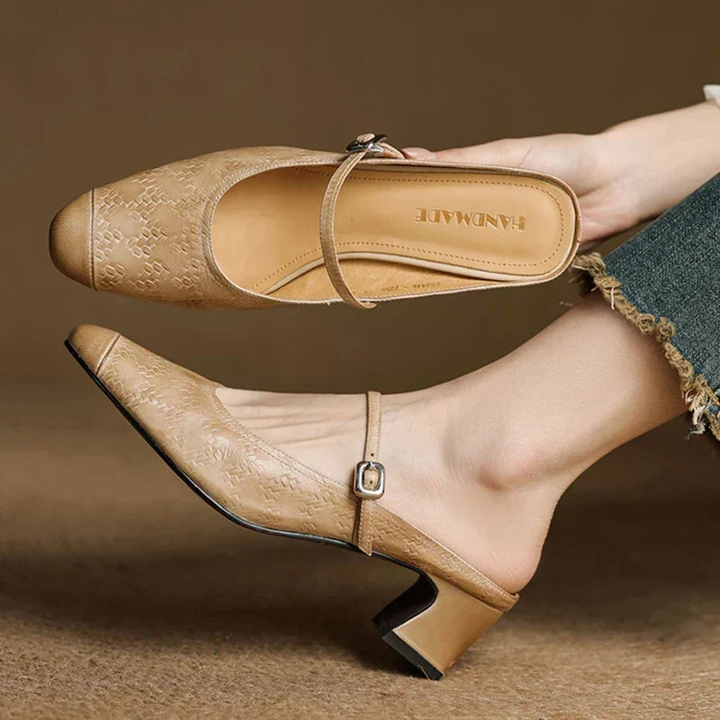 Liana | Mules Mary Jane à Talon