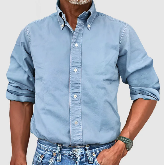 VELLANE | CHEMISE À MANCHES LONGUES ANTI-PLIS POUR HOMME
