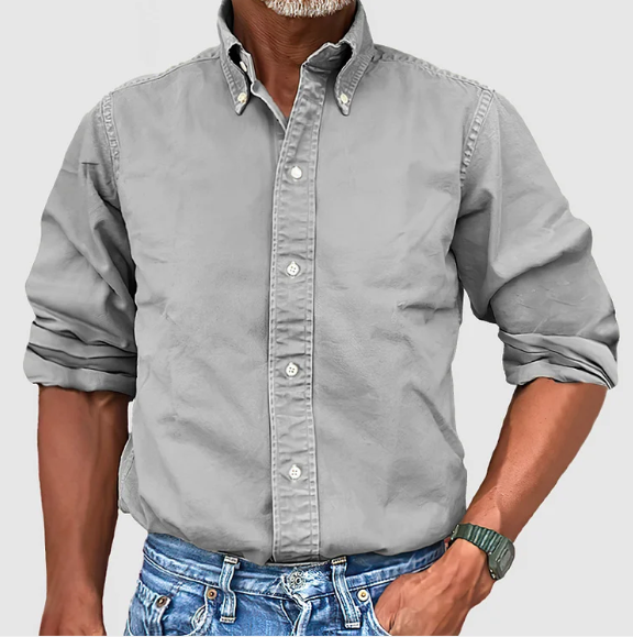 VELLANE | CHEMISE À MANCHES LONGUES ANTI-PLIS POUR HOMME