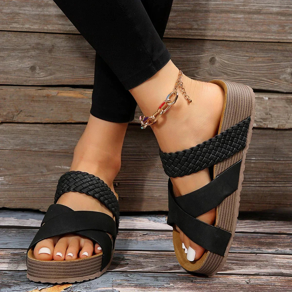 Sandales orthopédiques à la mode Nikki