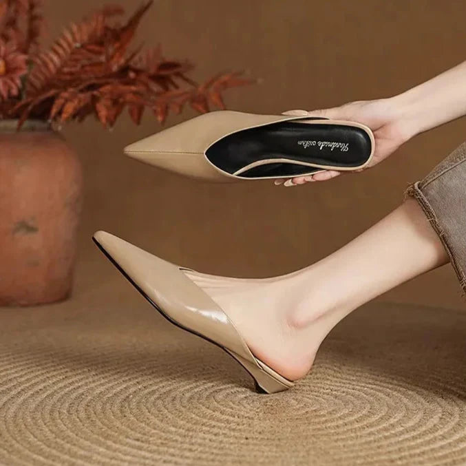 Bruna | Mules à Pointe Aiguisée