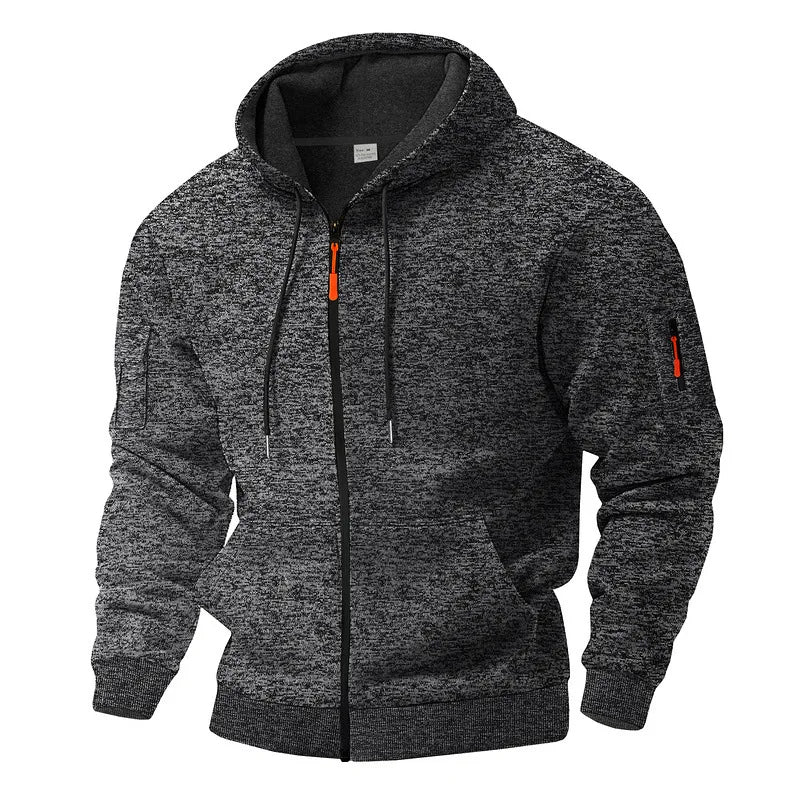 Vellane | Veste Zippée à Capuche pour Homme Éric