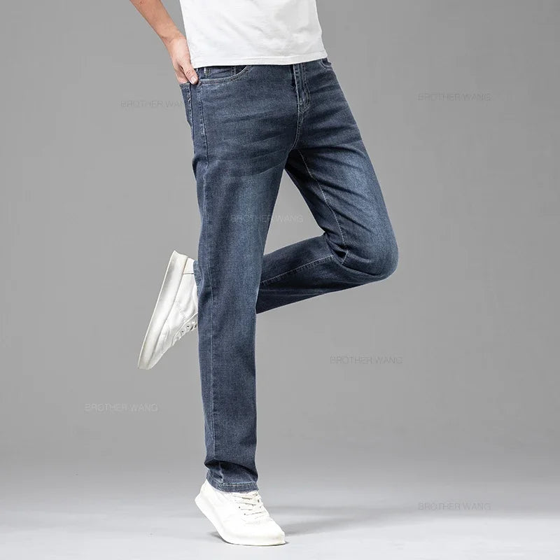 Vellane | Pantalon Droit Effet Jean pour Homme Julien