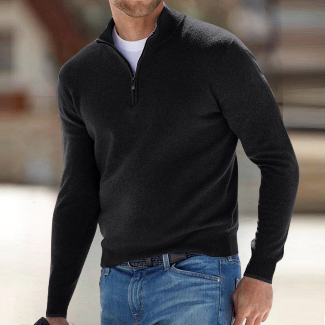 Vellane | Pull Col Zippé pour Homme Patrick