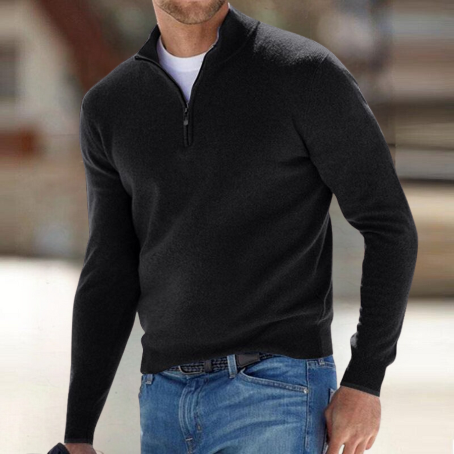 Vellane | Pull Col Zippé pour Homme Patrick
