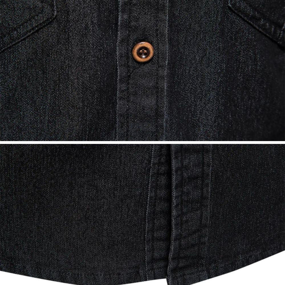 VELLANE | CHEMISE EN DENIM POUR HOMME