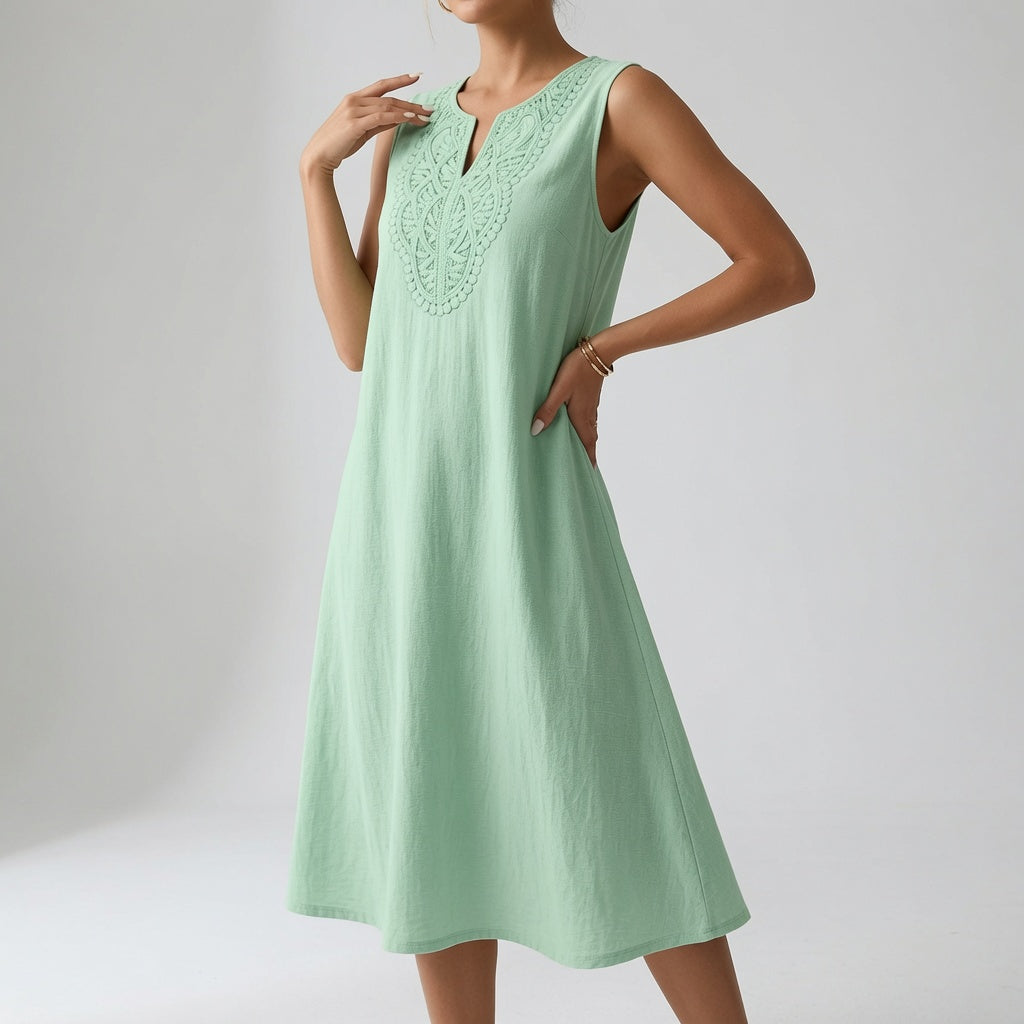 Lunésia™ — Robe bohème fluide élégance estivale