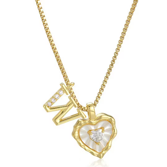 Élisara™ — Collier cœur personnalisé élégance éternelle