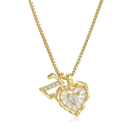 Élisara™ — Collier cœur personnalisé élégance éternelle