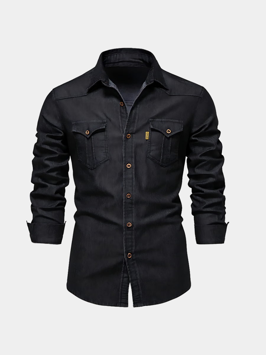 VELLANE | CHEMISE EN DENIM POUR HOMME