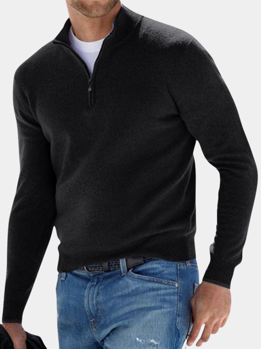 Vellane | Pull Col Zippé pour Homme Patrick
