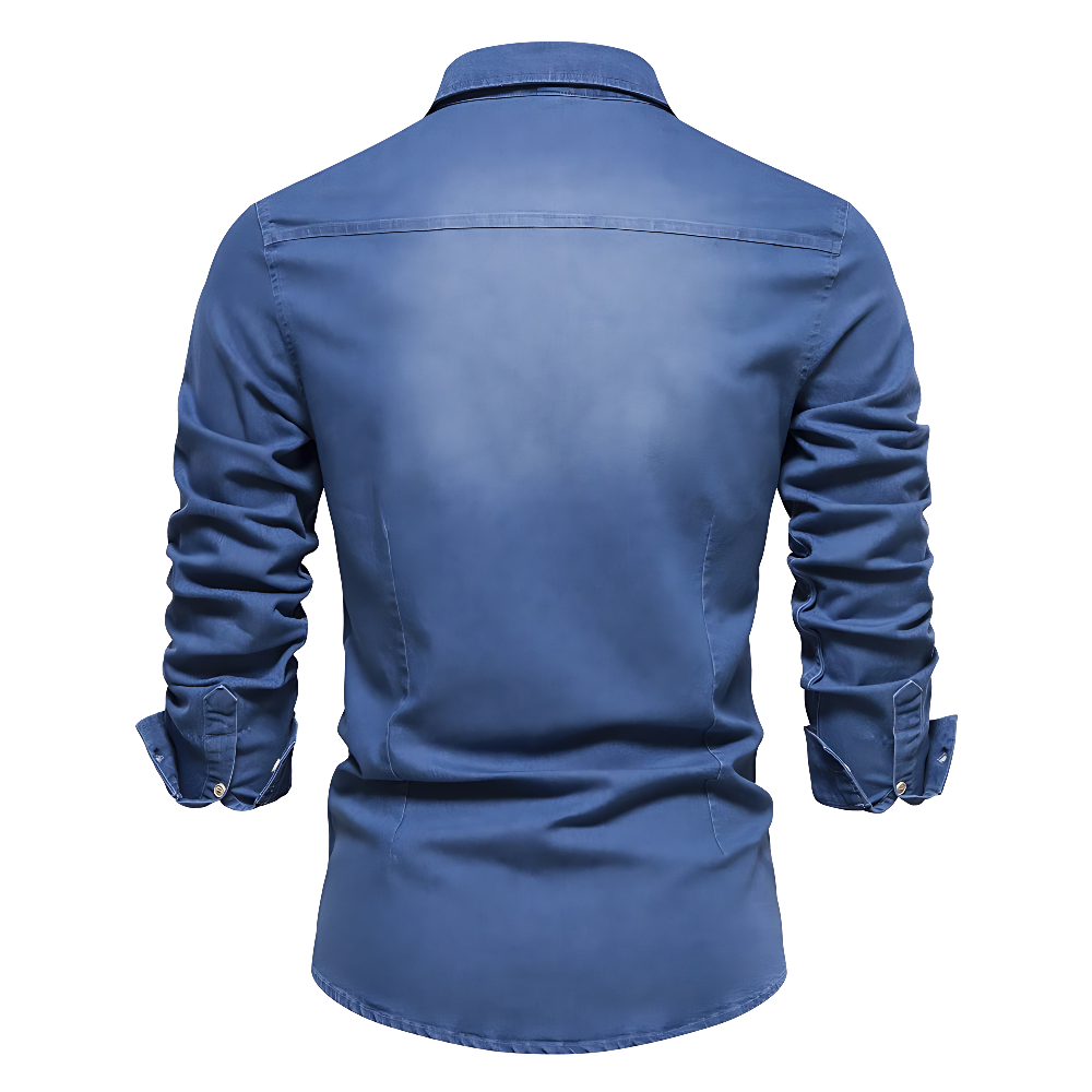 VELLANE | CHEMISE EN DENIM POUR HOMME