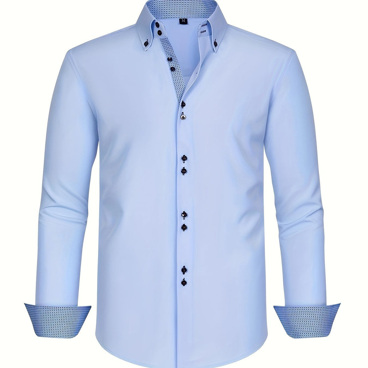 VELLANE | CHEMISE ÉLÉGANTE LÉGÈRE AVEC DÉTAILS CONTRASTÉS