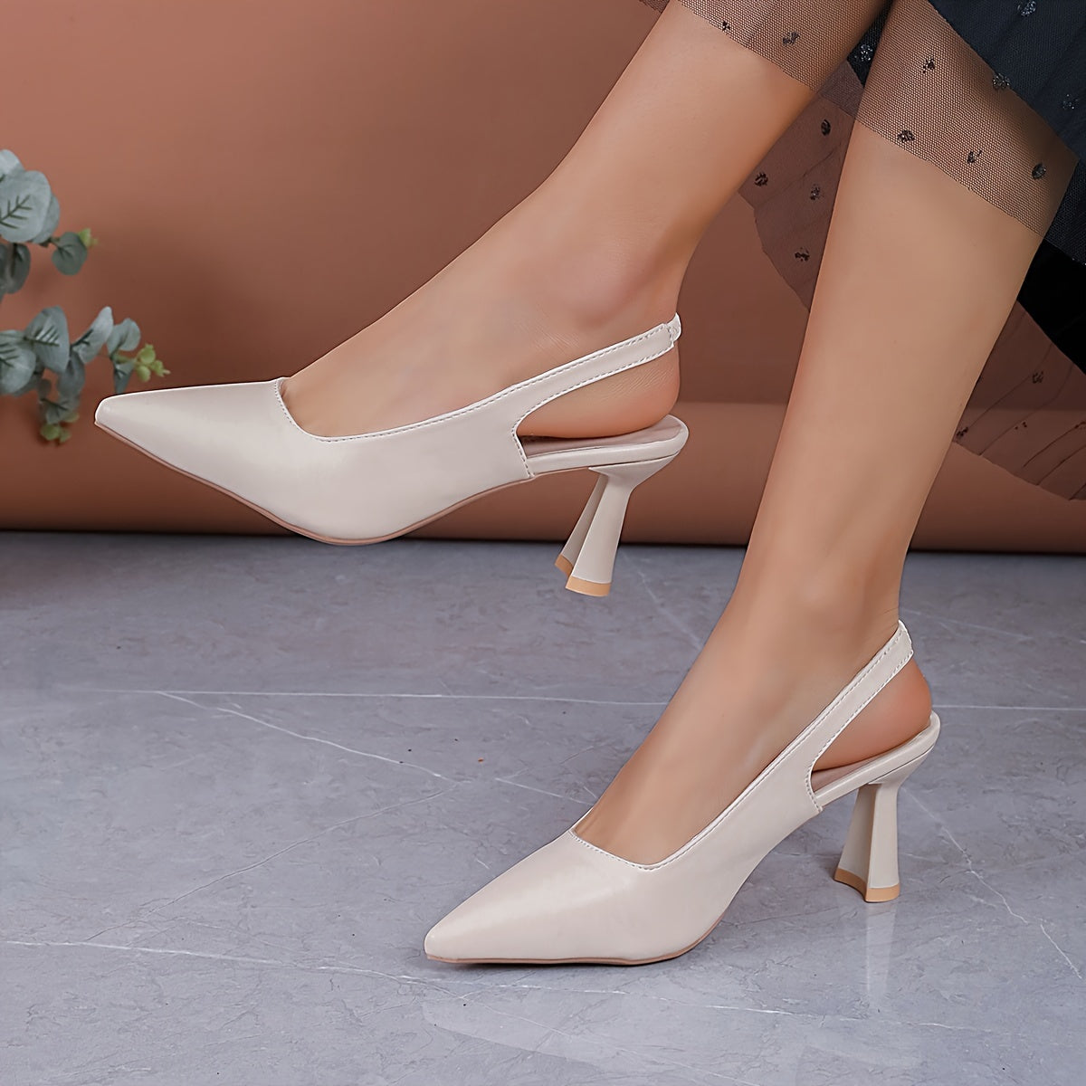 Sophia™ | Talons Élegants Slingback