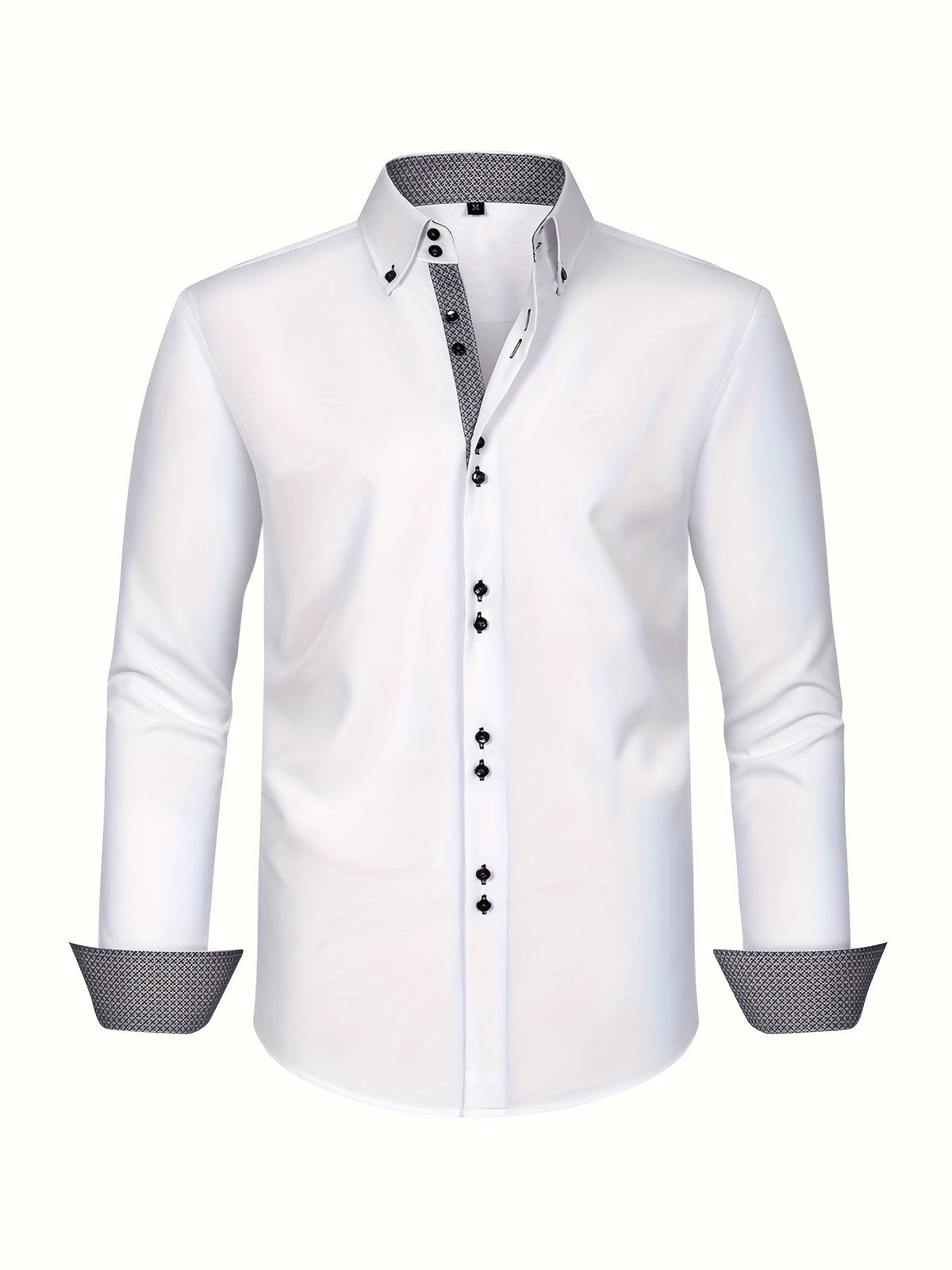 VELLANE | CHEMISE ÉLÉGANTE LÉGÈRE AVEC DÉTAILS CONTRASTÉS