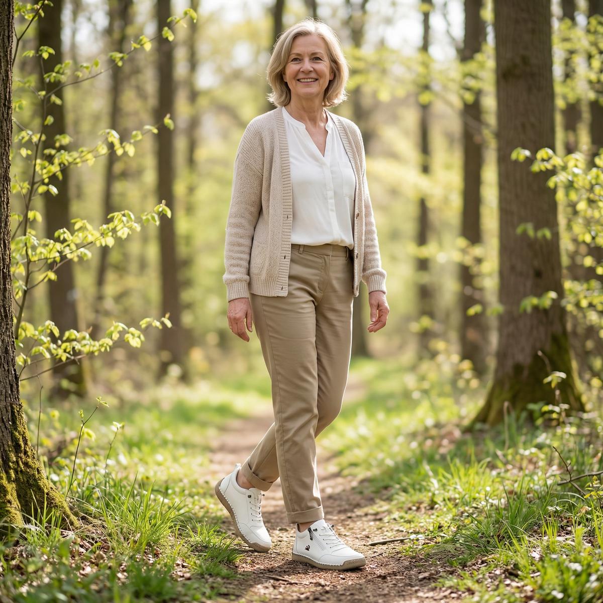 Flora Chaussures Orthopédiques Confortables avec Fermeture Éclair