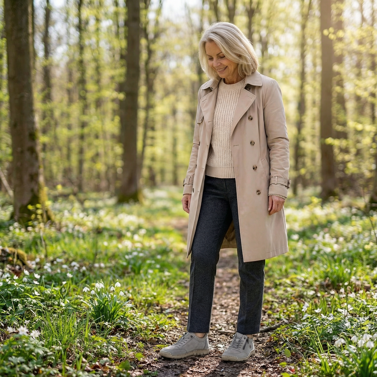 Flora Chaussures Orthopédiques Confortables avec Fermeture Éclair