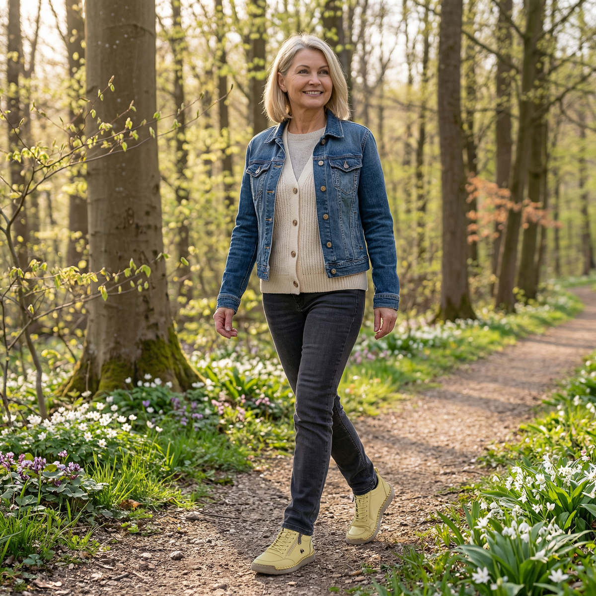Flora Chaussures Orthopédiques Confortables avec Fermeture Éclair