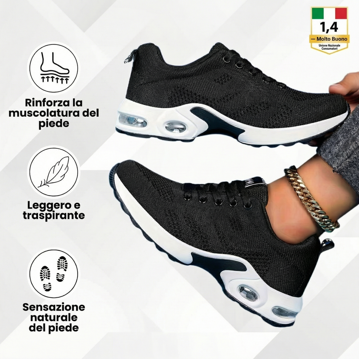 PassoLibero Chaussures Ergonomiques Confort