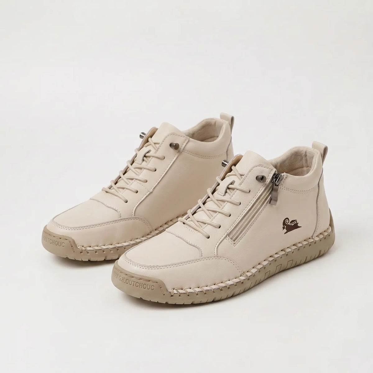 Flora Chaussures Orthopédiques Confortables avec Fermeture Éclair