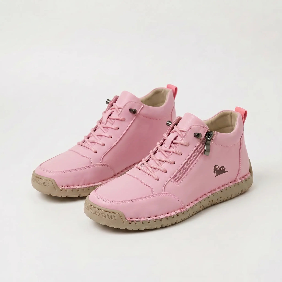 Flora Chaussures Orthopédiques Confortables avec Fermeture Éclair