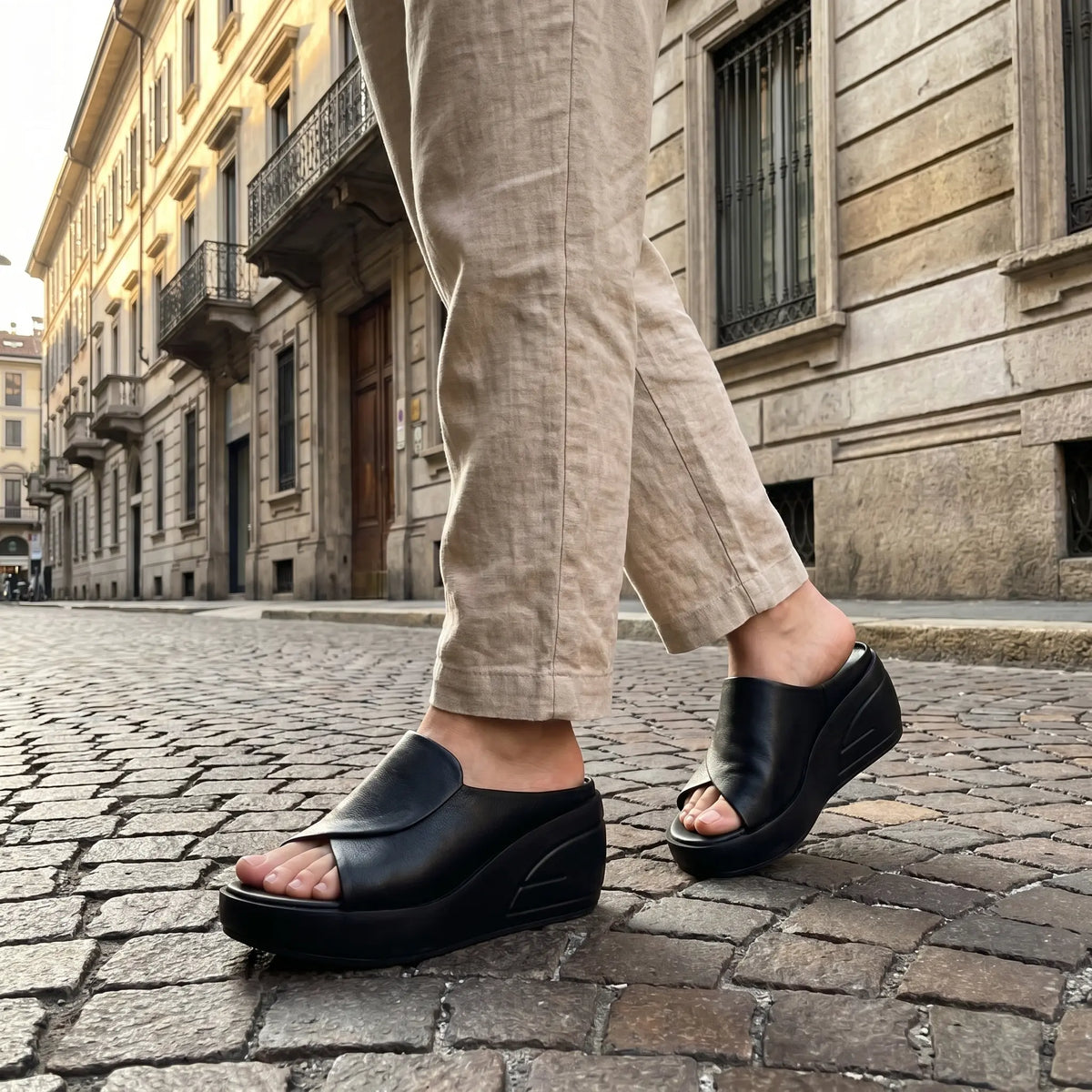 Sandales à Talons Orthopédiques Elisa