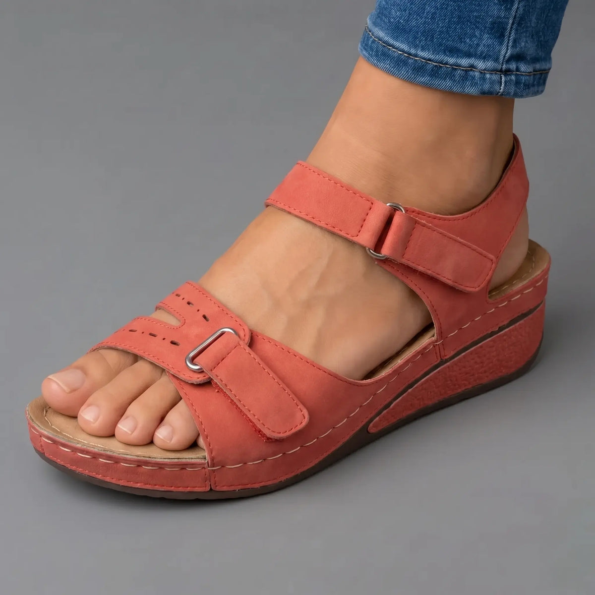 Sandales Orthopédiques Confortables avec Semelle Élevée