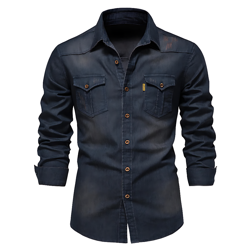 VELLANE | CHEMISE EN DENIM POUR HOMME