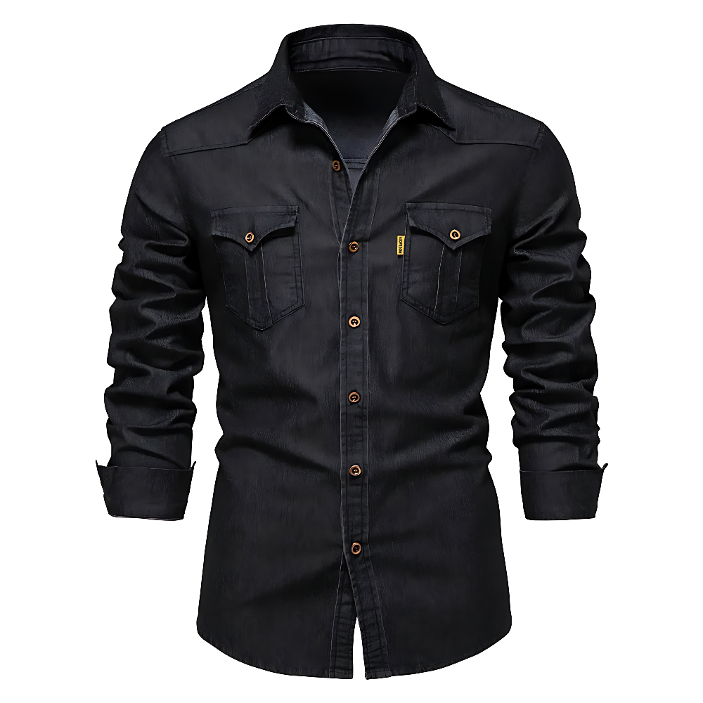 VELLANE | CHEMISE EN DENIM POUR HOMME